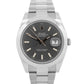 2023 PAPERS Rolex DateJust 41 Stainless Steel RHODIUM 41mm 126300 Watch BOX