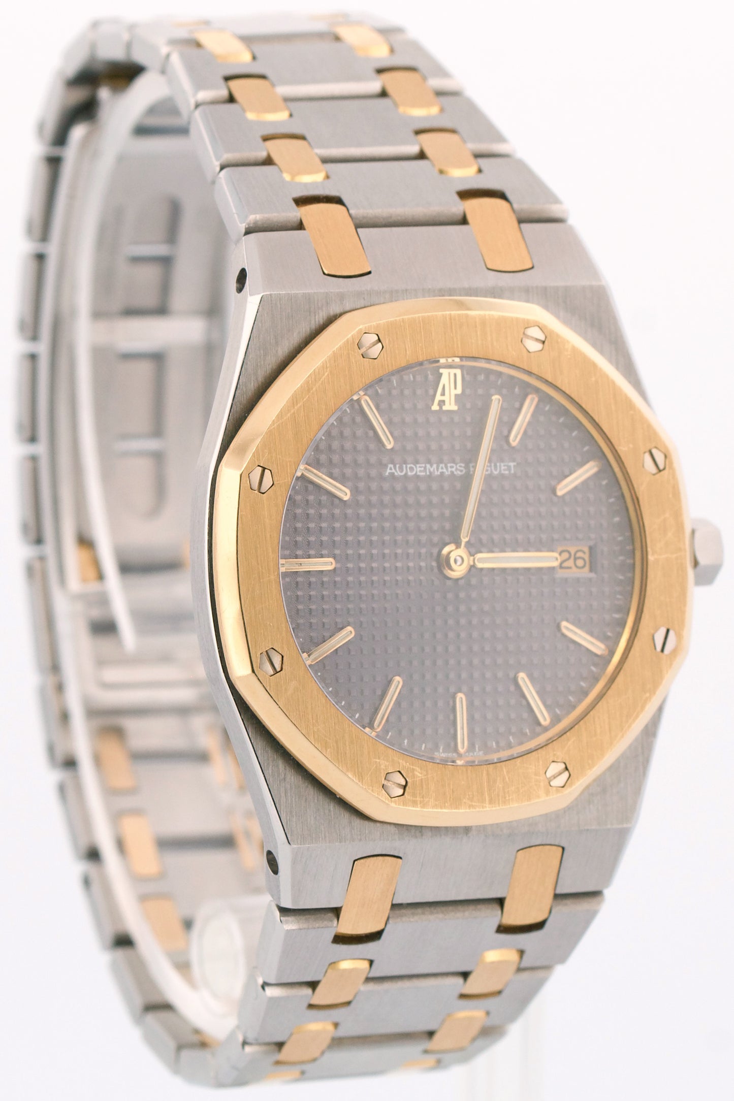 Audemars Piguet Royal Oak GRAY Stainless Steel 18K Quartz 33mm 56175SA Watch
