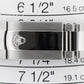 Rolex DateJust Silver DIAMOND 36mm 18K White Gold Steel 116234 Watch BOX