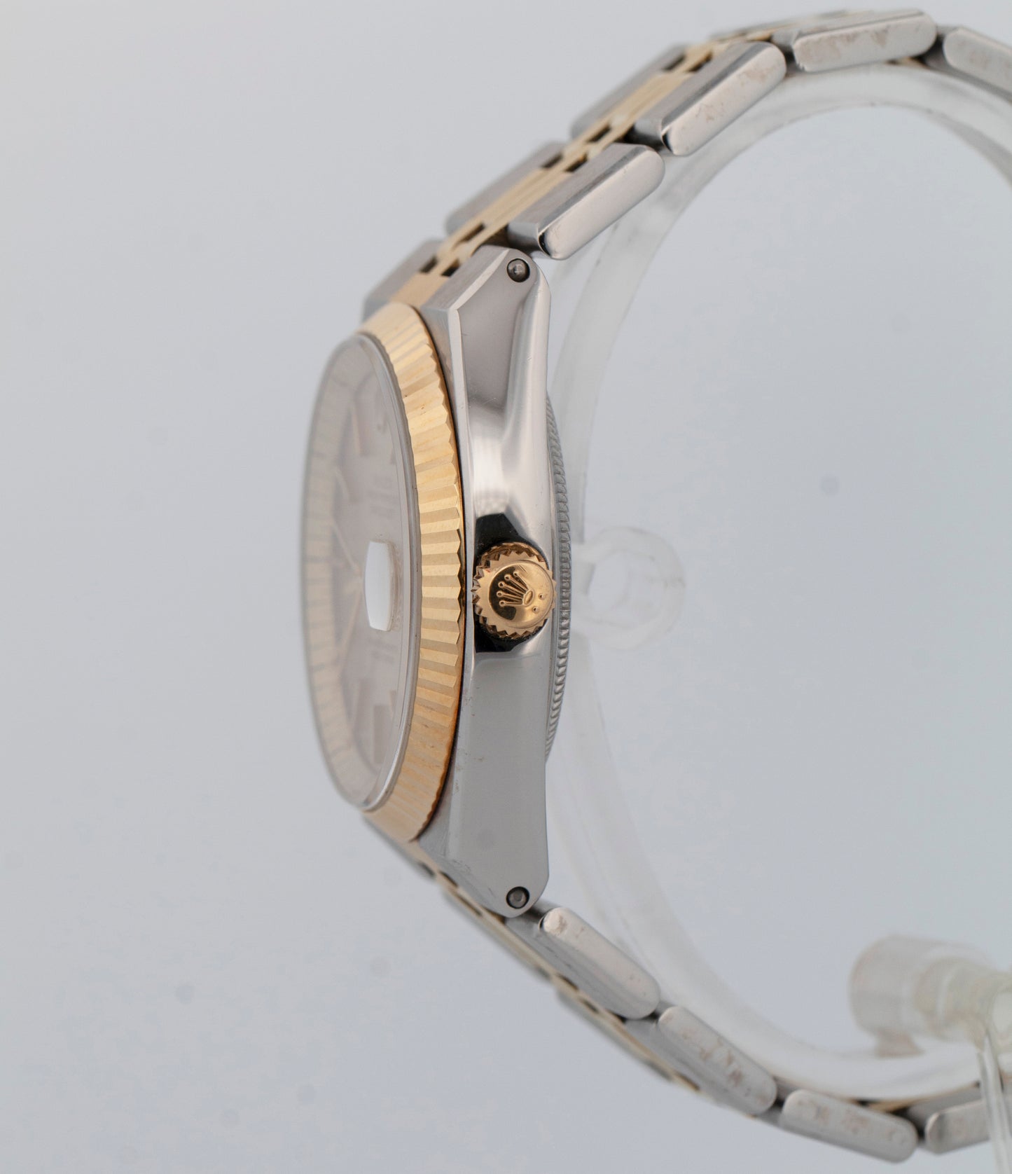 Rolex DateJust 36mm AUTOMATIC INTEGRAL Two-Tone Steel 18K Yellow Gold Watch1630