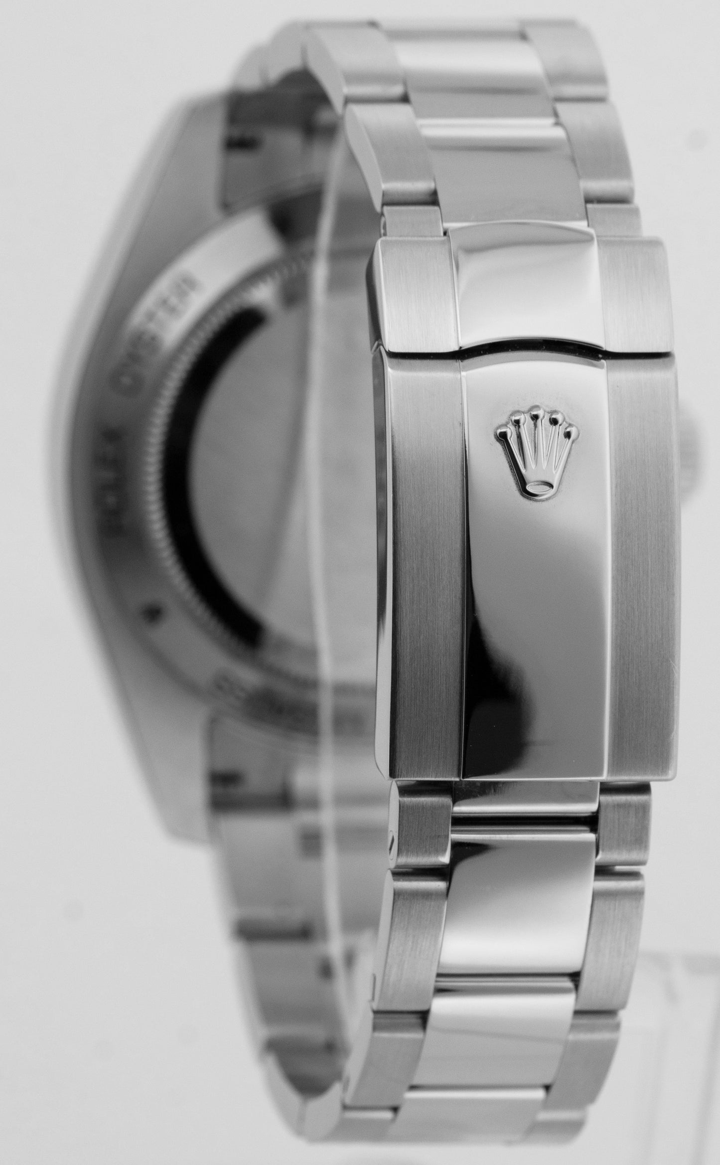 PAPERS Rolex Milgauss Green BLACK 40mm 116400 GV Stainless Steel Watch BOX