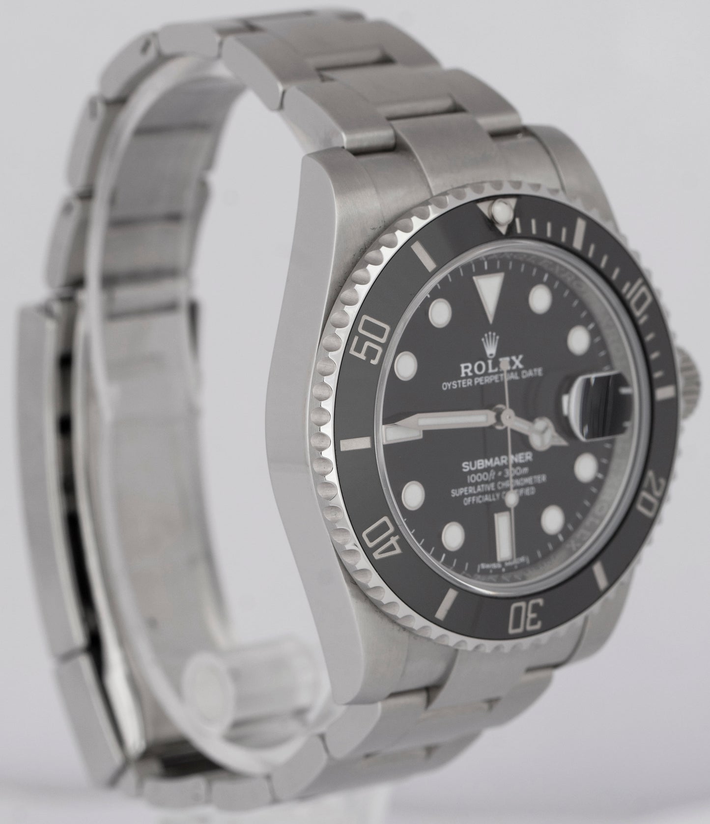 MINT 2019 PAPERS Rolex Submariner Date 40mm Black Ceramic Steel 116610 LN BOX