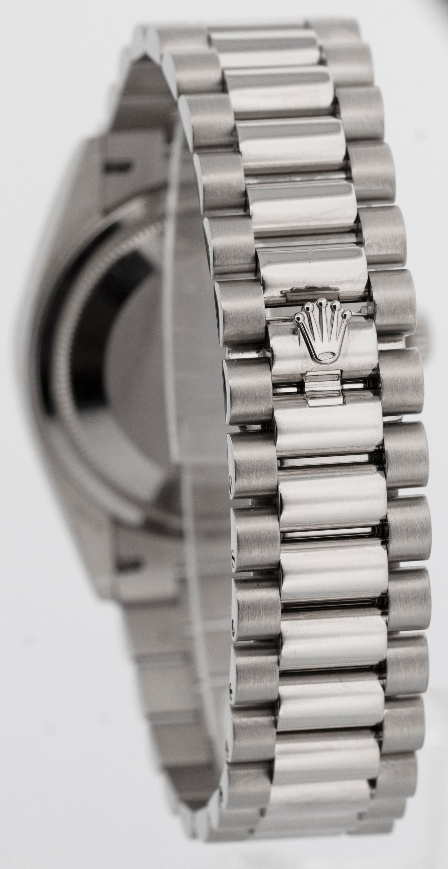 2023 PAPERS Rolex Day-Date President BLUE Ombre White Gold 36mm 128239 Watch BOX