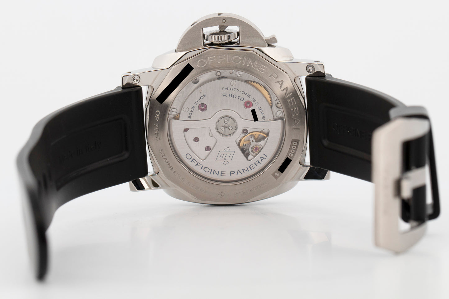 2017 PAPERS Panerai Luminor Marina BLACK Steel 44mm PAM01359 Watch BOX