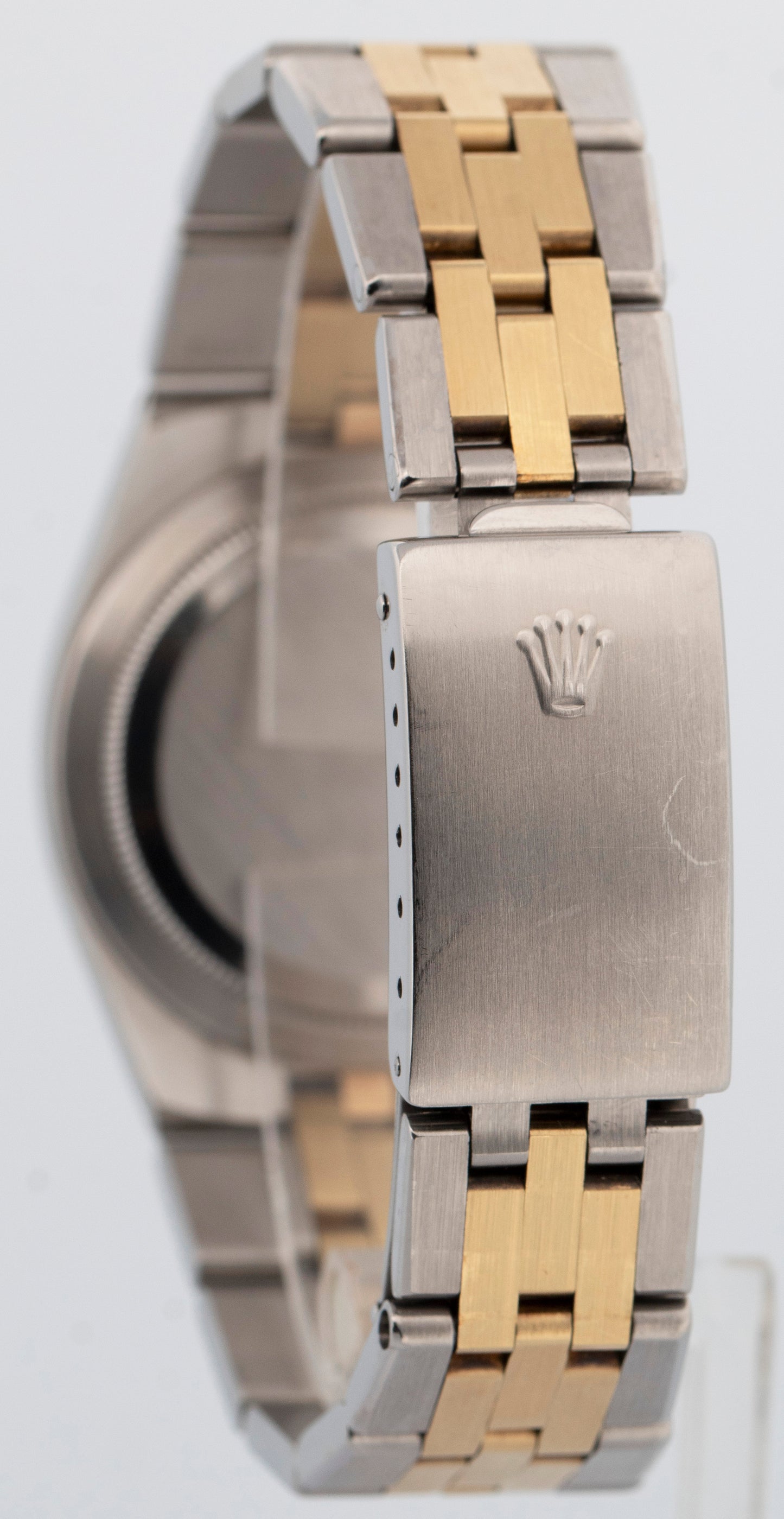 Rolex DateJust 36mm AUTOMATIC INTEGRAL Two-Tone Steel 18K Yellow Gold Watch1630