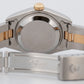PAPERS Ladies Rolex DateJust CHAMPAGNE MOP DIAMOND Two-Tone Gold 26mm 79163 BOX
