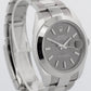 2023 PAPERS Rolex DateJust 41 Stainless Steel RHODIUM 41mm 126300 Watch BOX