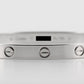 2024 Cartier Love Bracelet B6067617 18K White Gold Size 17 Box Papers