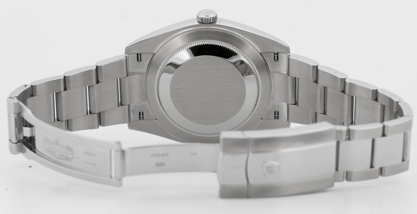 Rolex DateJust 41mm WIMBLEDON 18K White Gold Stainless Steel OYSTER Watch 126334