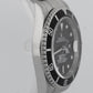 Rolex Submariner Date BLACK Stainless Steel 40mm Oyster NO-HOLES Watch 16610