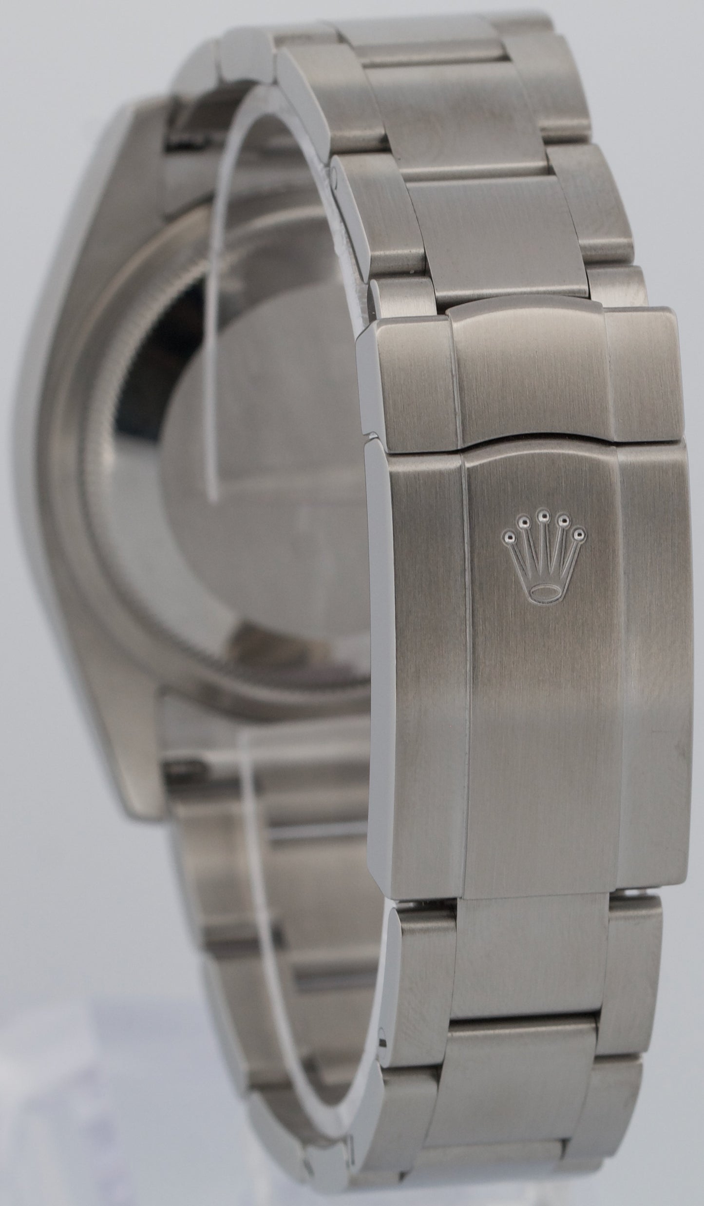 PAPERS Rolex Oyster Perpetual 36mm WHITE GRAPE Stainless Steel Watch 116000 BOX