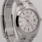 2025 PAPERS Rolex DateJust 41 SILVER Steel Smooth OYSTER 41mm 126300 Watch BOX
