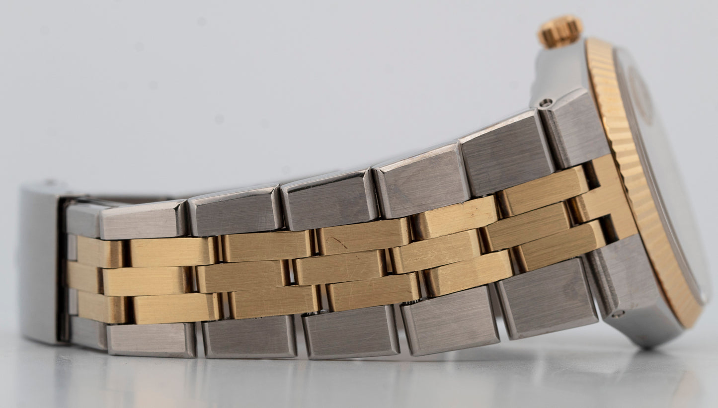 Rolex DateJust 36mm AUTOMATIC INTEGRAL Two-Tone Steel 18K Yellow Gold Watch1630