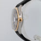 Rolex DateJust 36mm Blue Two-Tone Yellow Gold Stainless Steel Watch 1601