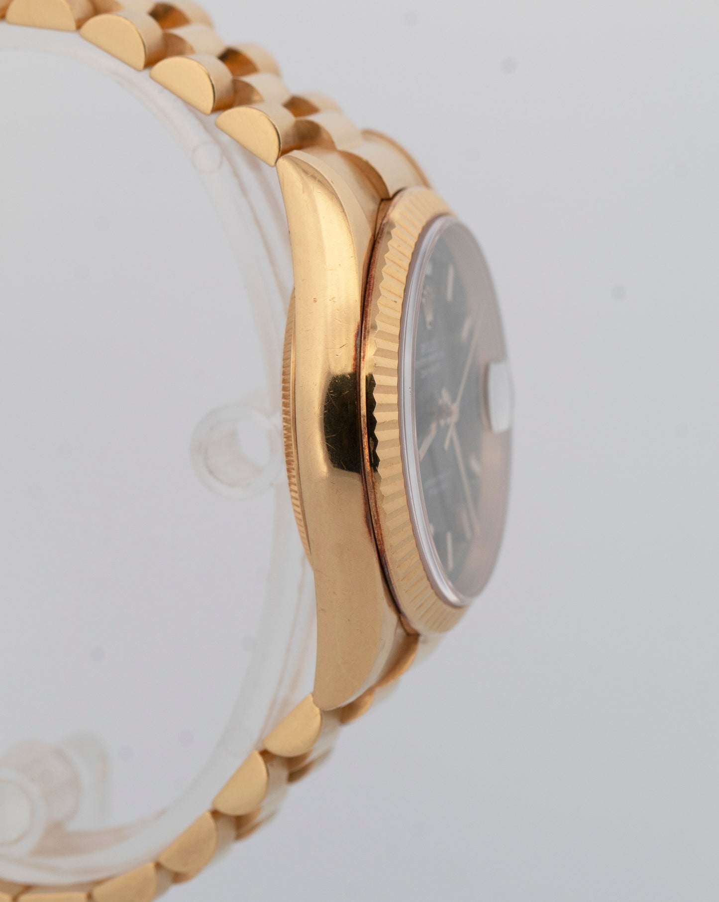 2002 PAPERS Rolex Day-Date President GREEN 18K Yellow Gold 36mm 118238 Watch BOX
