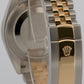 Rolex DateJust 41 126333 White Steel 18K Yellow Gold Fluted 41mm Jubilee Watch