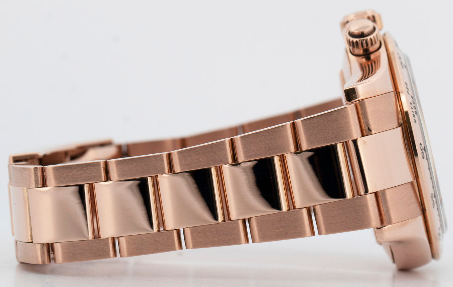 PAPERS Rolex Daytona CHOCOLATE ARABIC 40mm Brown 18K Rose Gold 116505 BOX