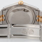 Rolex DateJust 36mm Champagne Two-Tone 18K Yellow Gold Steel JUBILEE Watch 16233