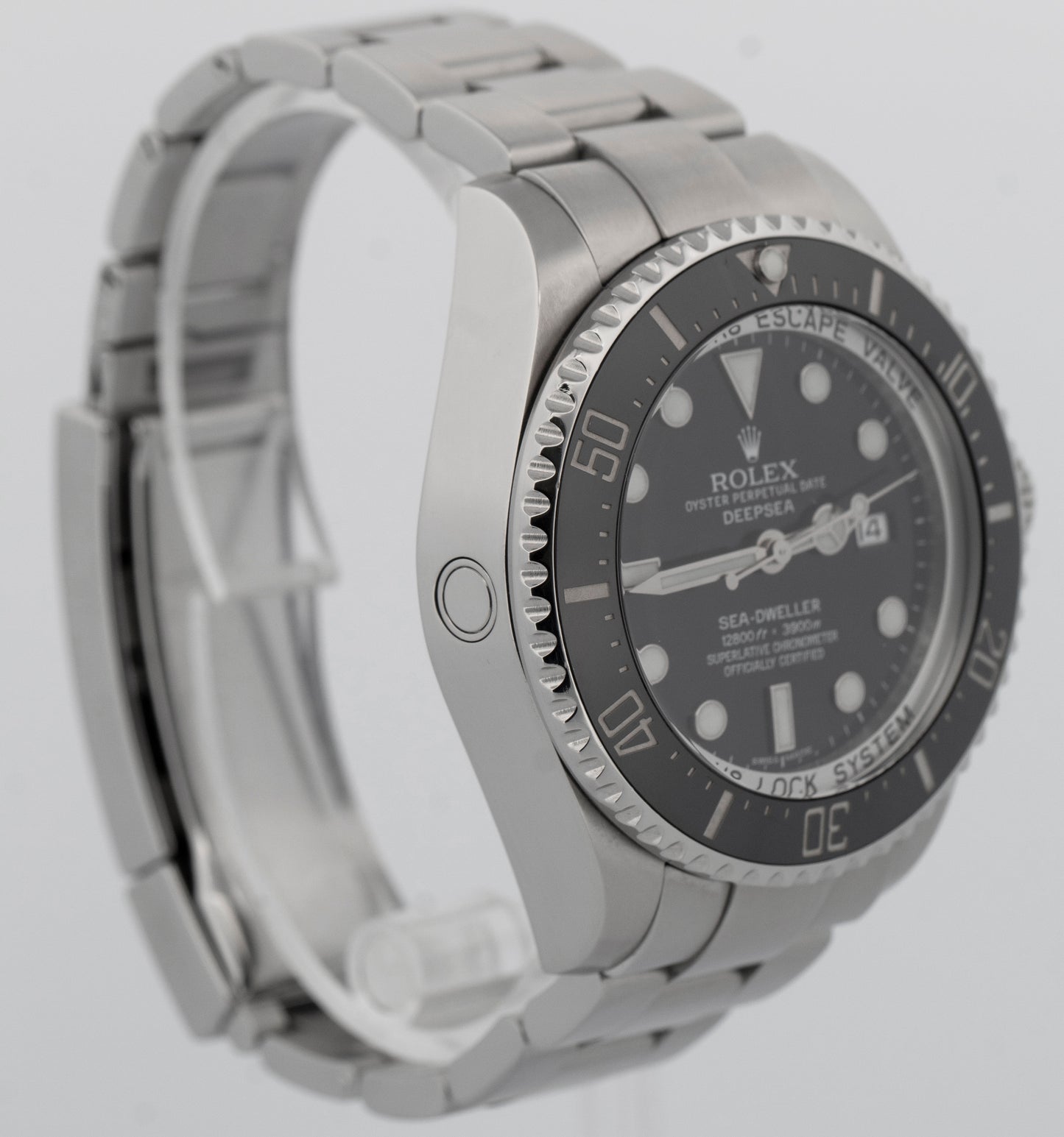 2012 PAPERS Rolex Sea-Dweller Deepsea BLACK Steel 44mm 116660 Watch BOX