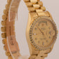 1991 Rolex Day-Date President Champagne Diamond Bezel 36mm 18K Yellow Gold 18238