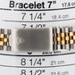 Rolex DateJust 36mm Champagne Two-Tone 18K Yellow Gold Steel JUBILEE Watch 16233