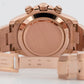 PAPERS Rolex Daytona CHOCOLATE ARABIC 40mm Brown 18K Rose Gold 116505 BOX