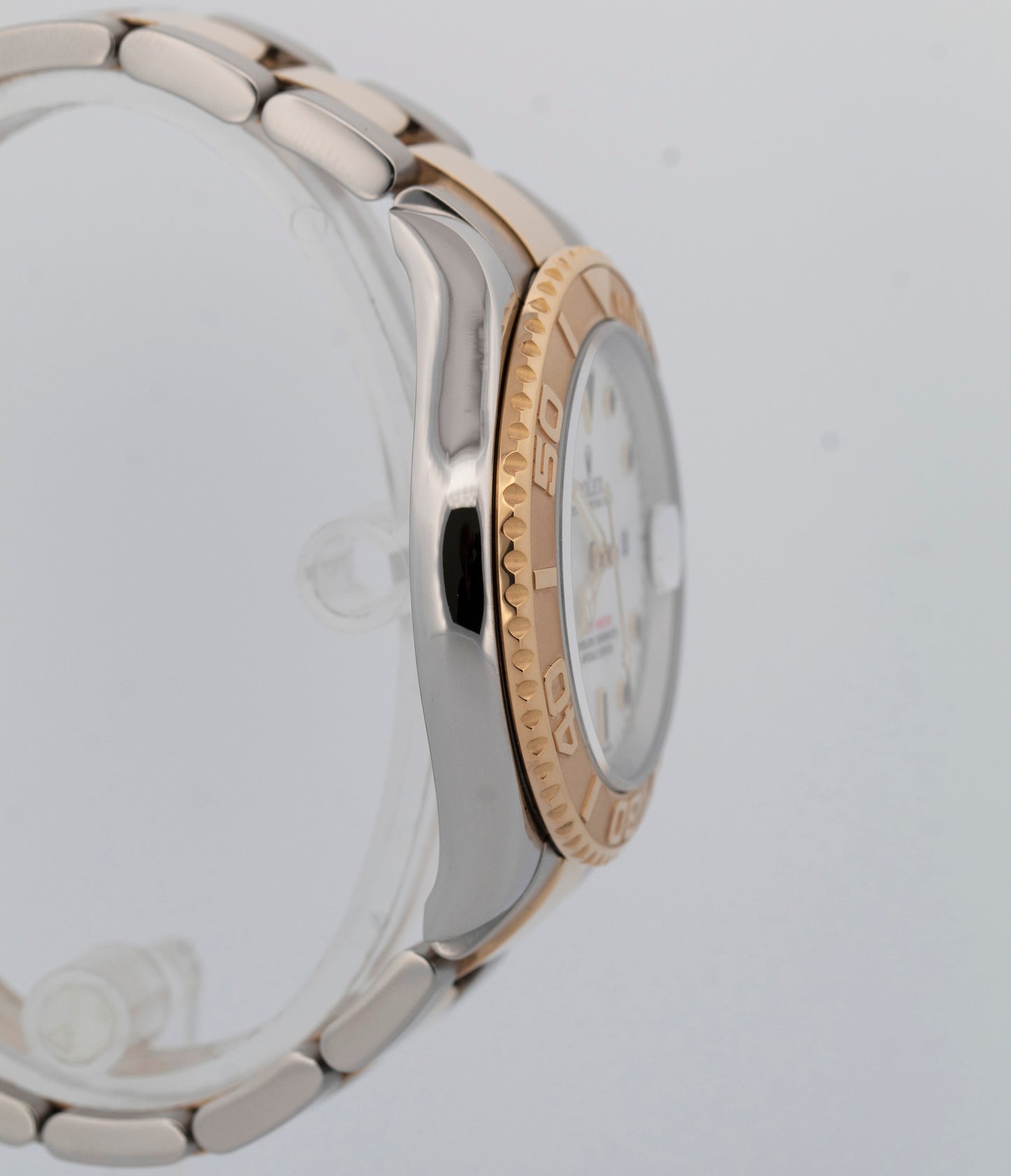 Rolex Yacht-Master 40mm WHITE 18K Two-Tone 18K Yellow Gold Steel 16623 Watch