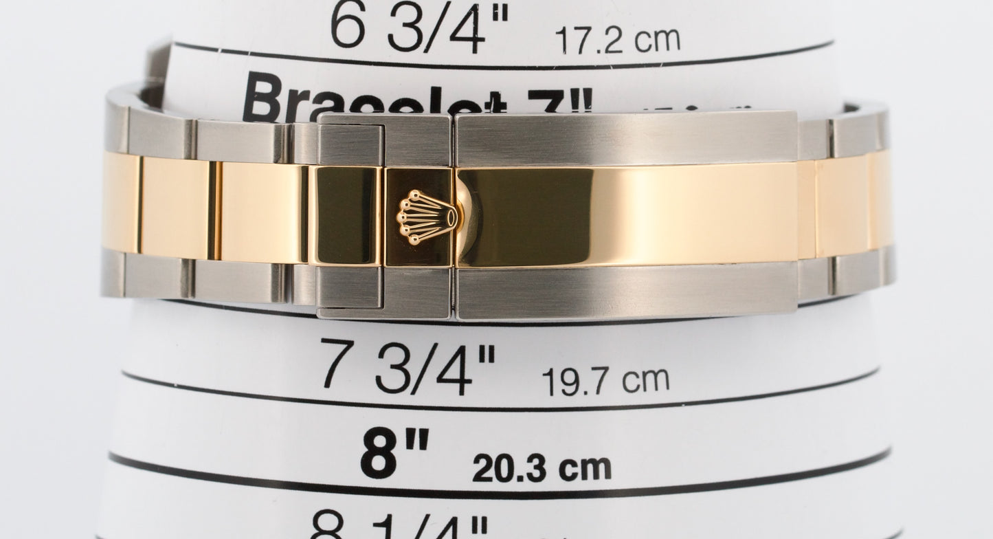 2023 PAPERS Rolex Submariner Date BLUE 41mm Ceramic 18K Gold Steel 126613 LB BOX