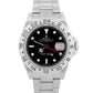 Rolex Explorer II Black 16570 40mm Red GMT Stainless Steel Oyster GMT Watch BOX