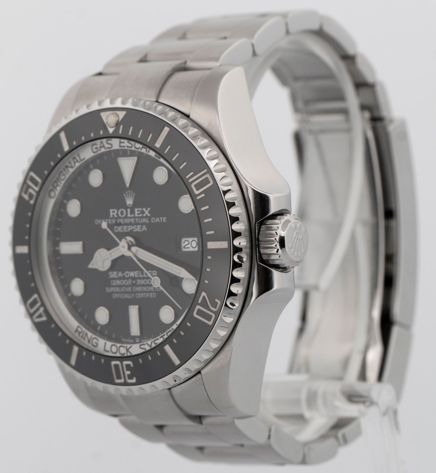 2018 PAPERS Rolex Sea-Dweller Deepsea BLACK Steel 44mm 126660 Watch BOX