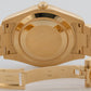 Rolex Day-Date II President 41mm SILVER ROMAN 18K Yellow Gold 218238 Watch