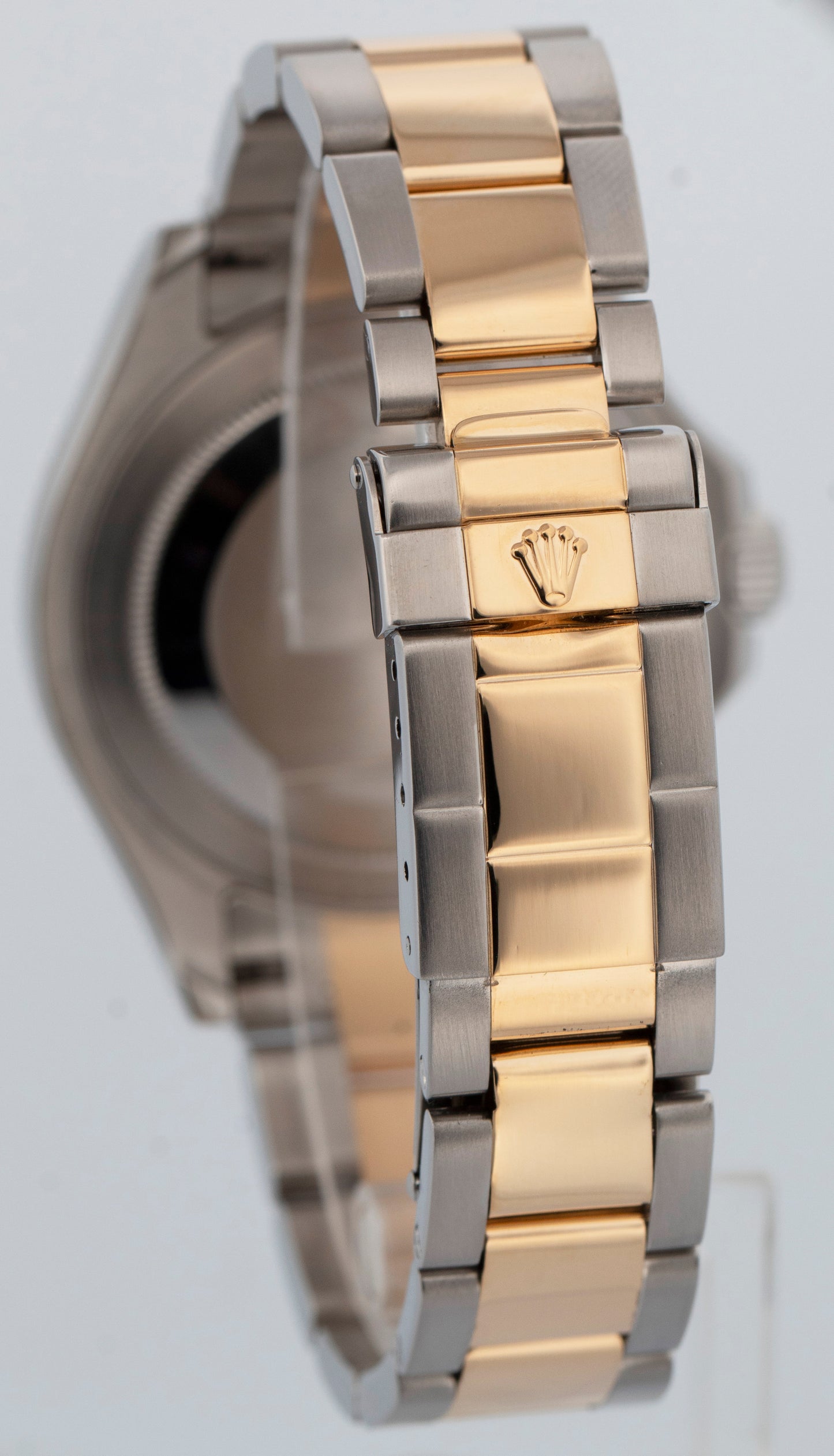 Rolex Yacht-Master 40mm WHITE 18K Two-Tone 18K Yellow Gold Steel 16623 Watch