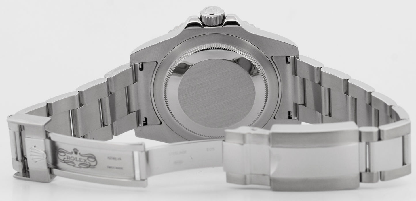 PAPERS Rolex GMT-Master II Black Ceramic 40mm 116710 LN Stainless Watch BOX