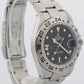 UNPOLISHED Rolex Explorer II BLACK 40mm Red GMT Stainless Steel 16570 Watch