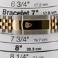 Rolex DateJust 41 126333 White Steel 18K Yellow Gold Fluted 41mm Jubilee Watch