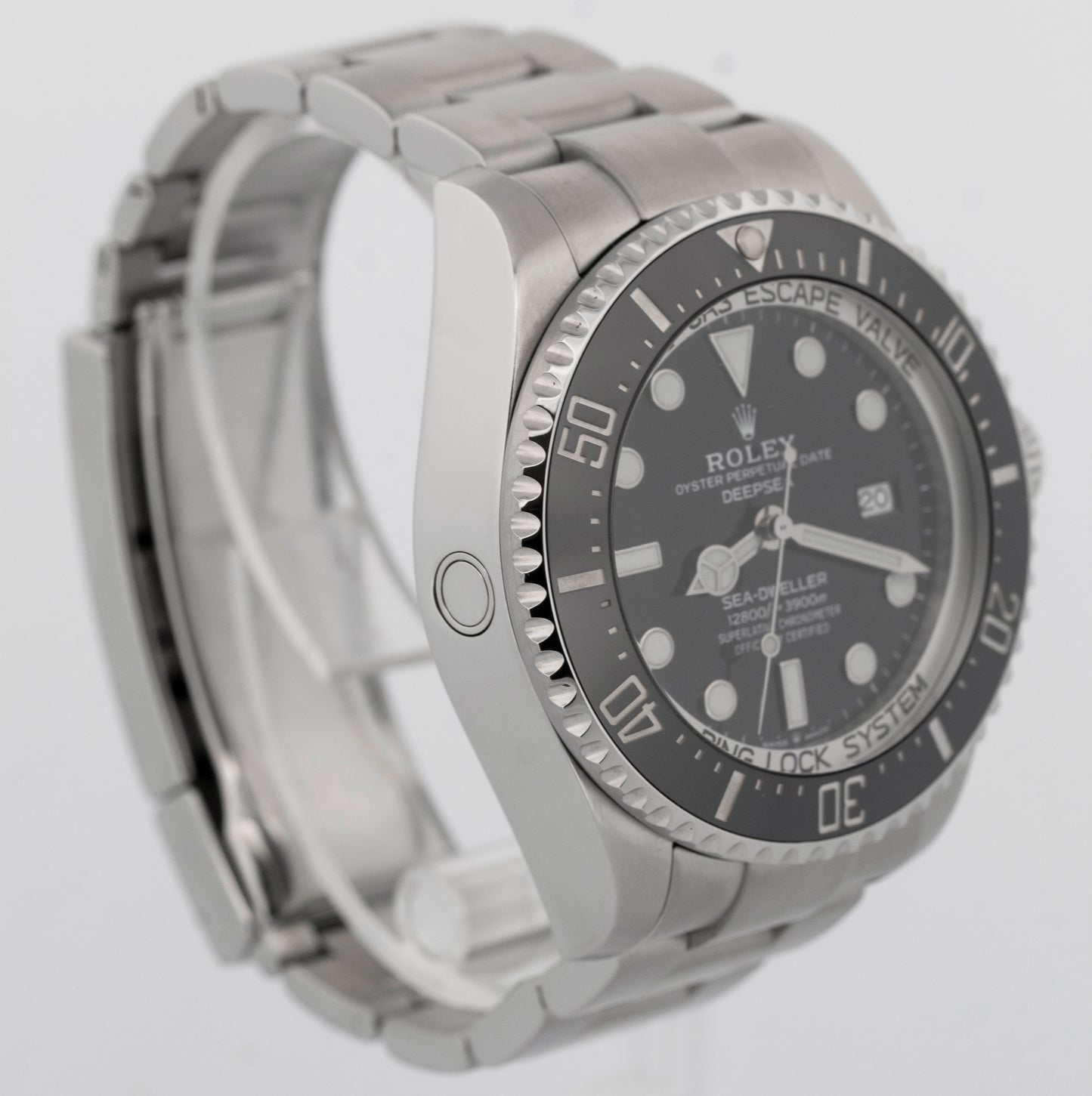 2018 PAPERS Rolex Sea-Dweller Deepsea BLACK Steel 44mm 126660 Watch BOX