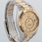 2022 PAPERS Rolex Sky-Dweller CHAMPAGNE Gold Two-Tone 42mm 326933 Watch BOX