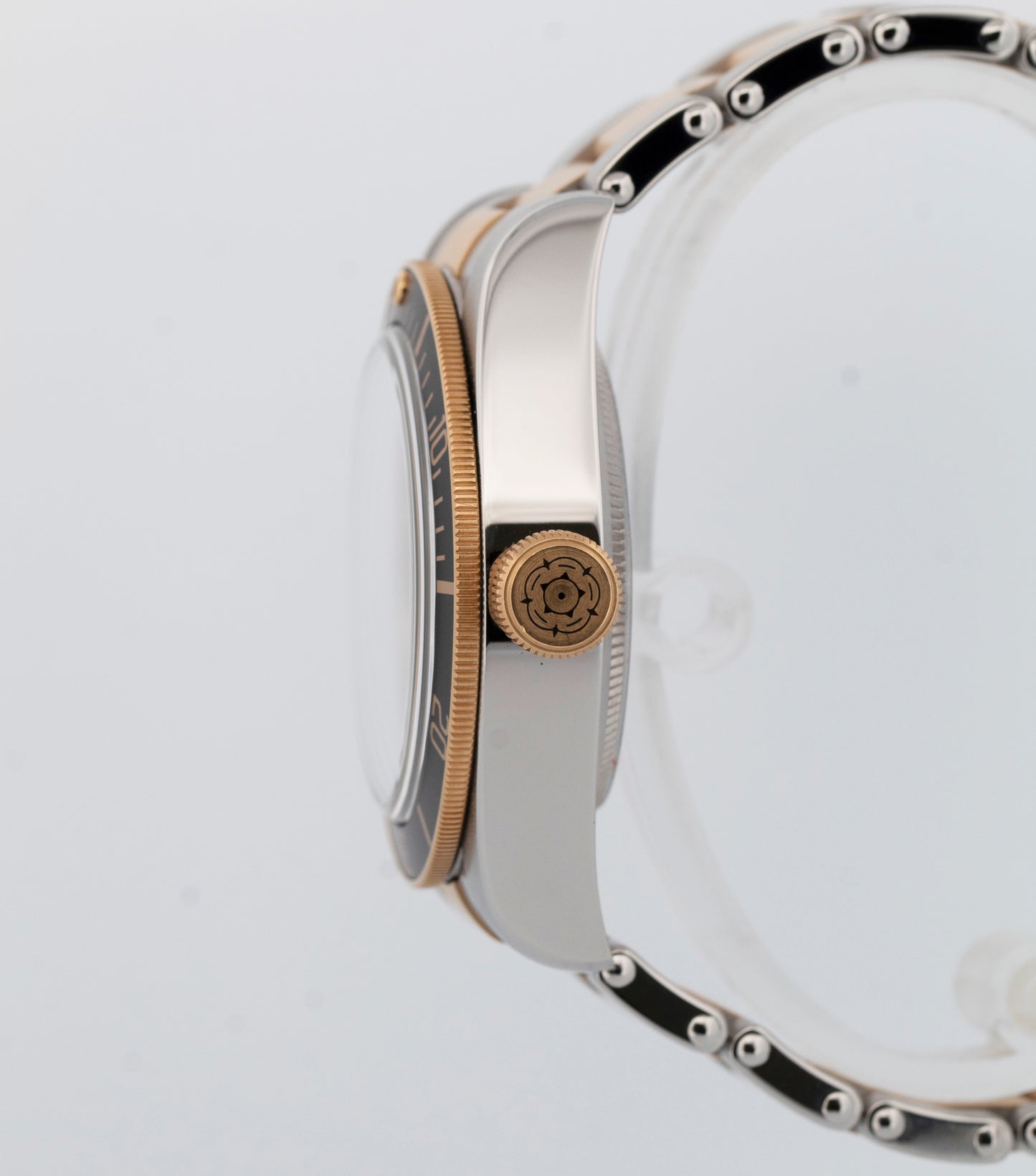 PAPERS Tudor Black Bay Heritage Two-Tone Gold Champagne 41mm Watch 79733N BOX