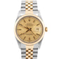 Rolex DateJust 36mm Champagne Two-Tone 18K Yellow Gold Steel JUBILEE Watch 16013