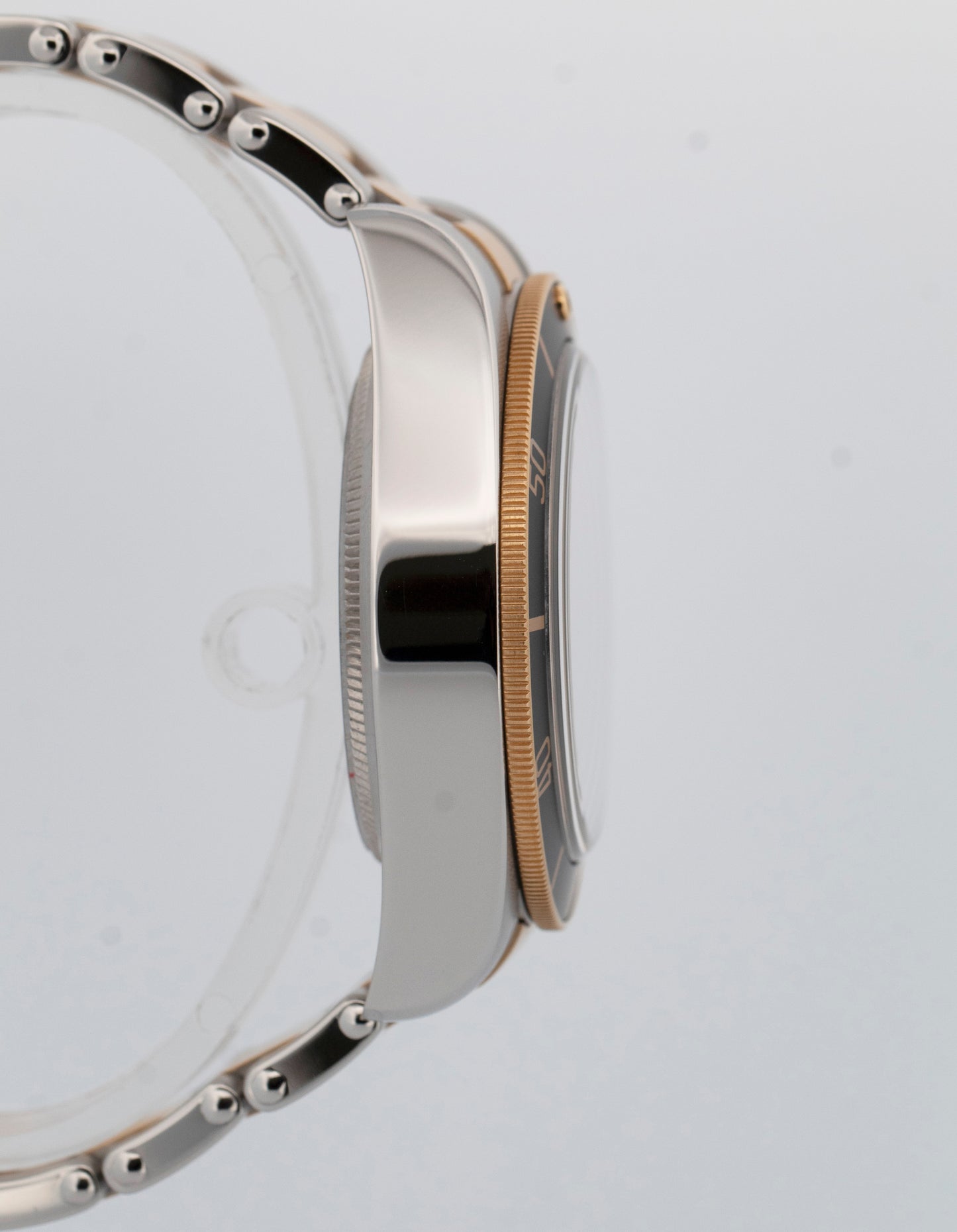 PAPERS Tudor Black Bay Heritage Two-Tone Gold Champagne 41mm Watch 79733N BOX