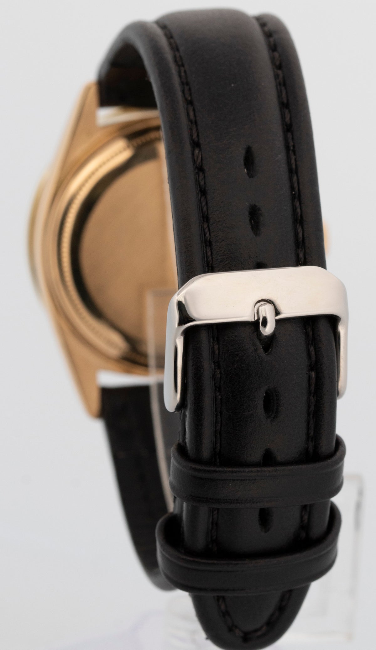 Rolex Day-Date President 18038 Black Diamond 18K Yellow Gold 36mm Watch