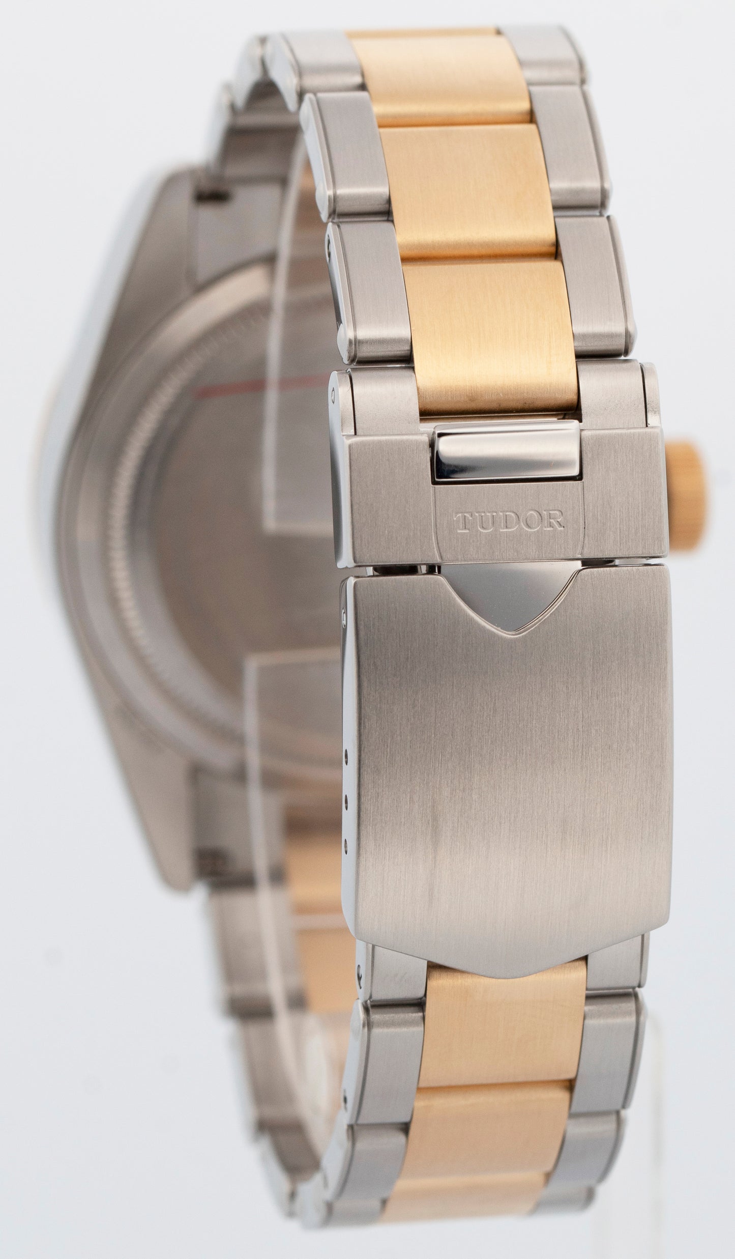 PAPERS Tudor Black Bay Heritage Two-Tone Gold Champagne 41mm Watch 79733N BOX