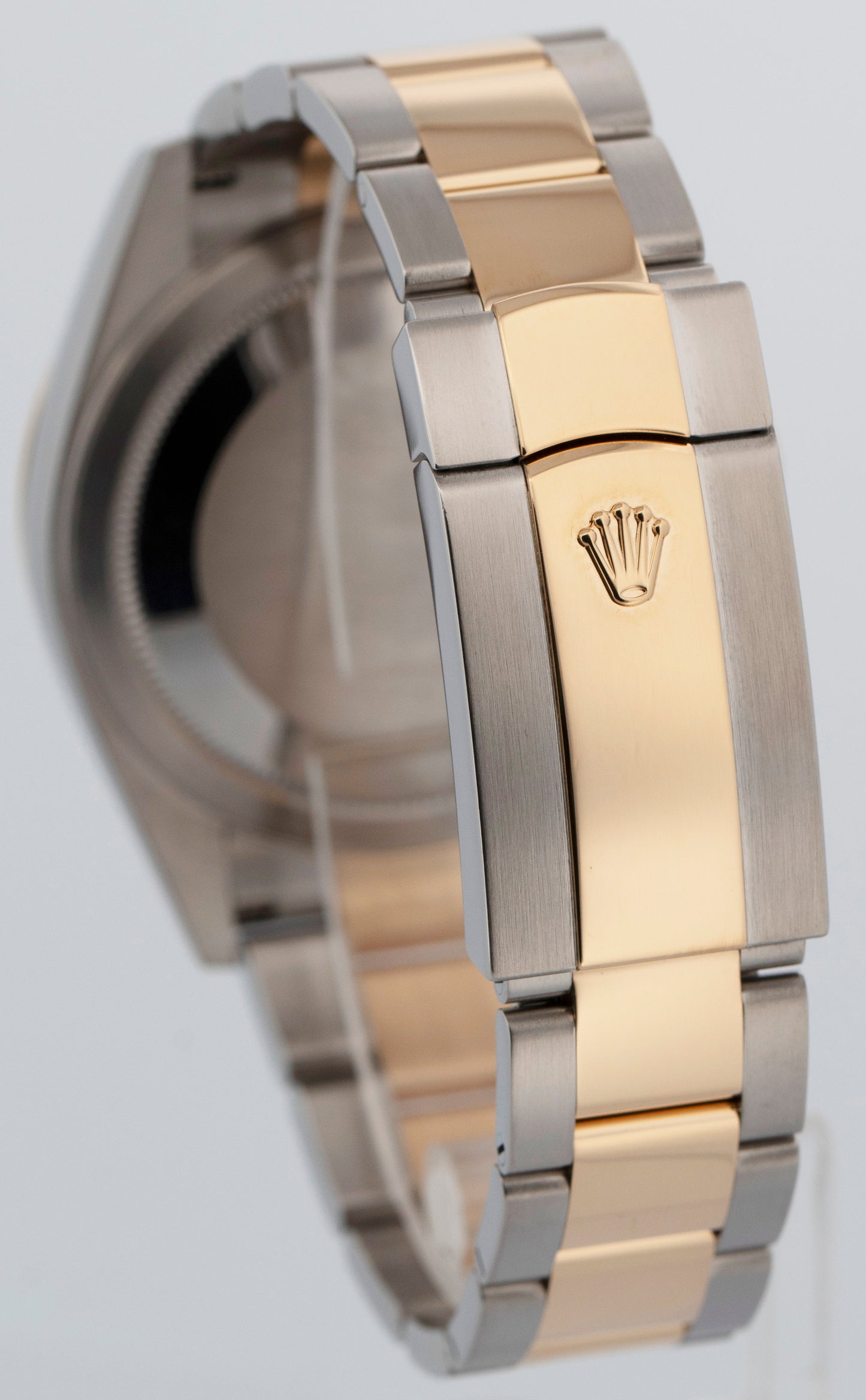 2022 PAPERS Rolex Sky-Dweller CHAMPAGNE Gold Two-Tone 42mm 326933 Watch BOX