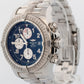 Breitling Super Avenger BLUE Chronograph Stainless Steel 48.4mm A13370 Watch