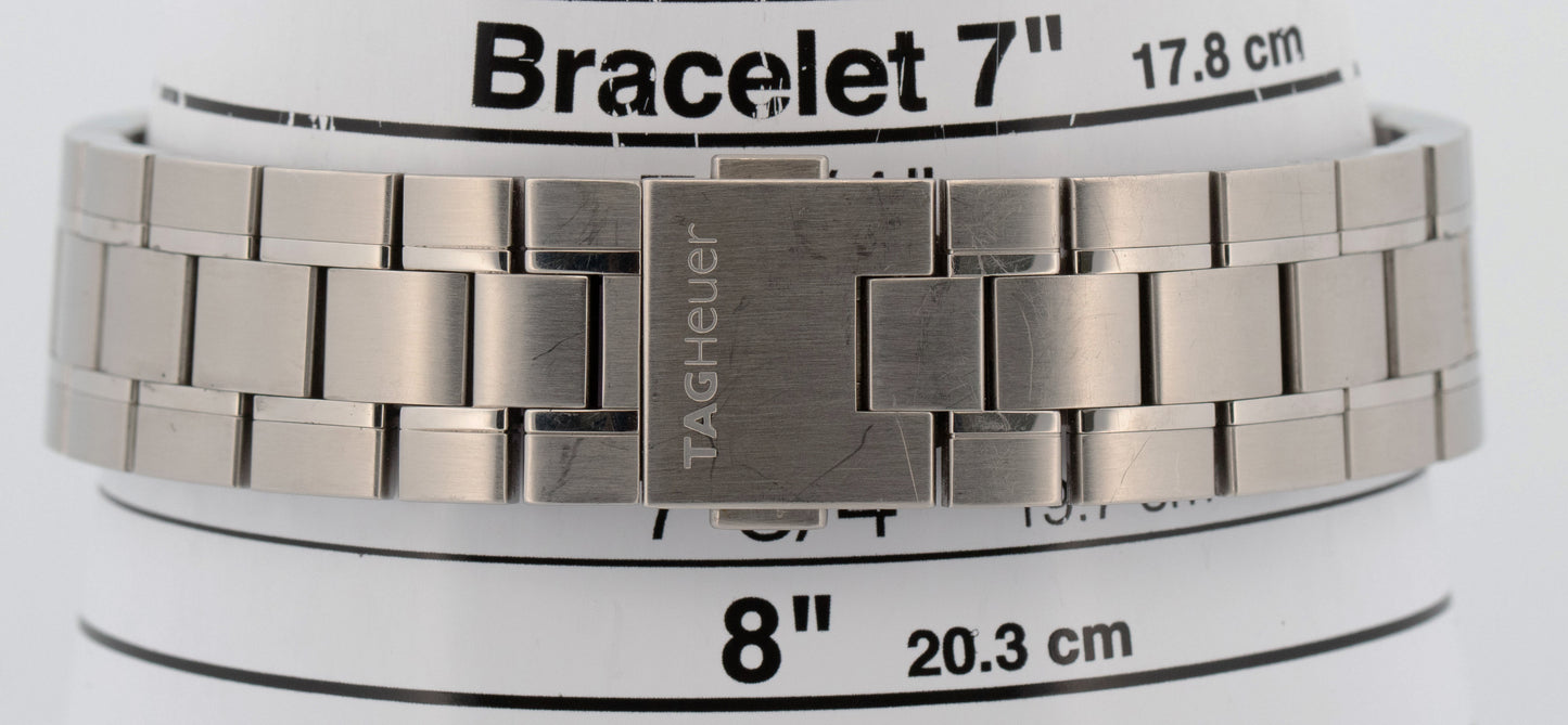 Tag Heuer Carrera Stainless Steel Black 41mm Date Automatic Watch CAR2110.BA0724