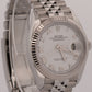 2022 Rolex DateJust 36mm White Roman 18K Gold Steel Jubilee 126234 Box Papers