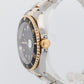 Rolex Submariner Date 40mm BLACK Two-Tone 18K Yellow Gold Steel 16613 LN Watch