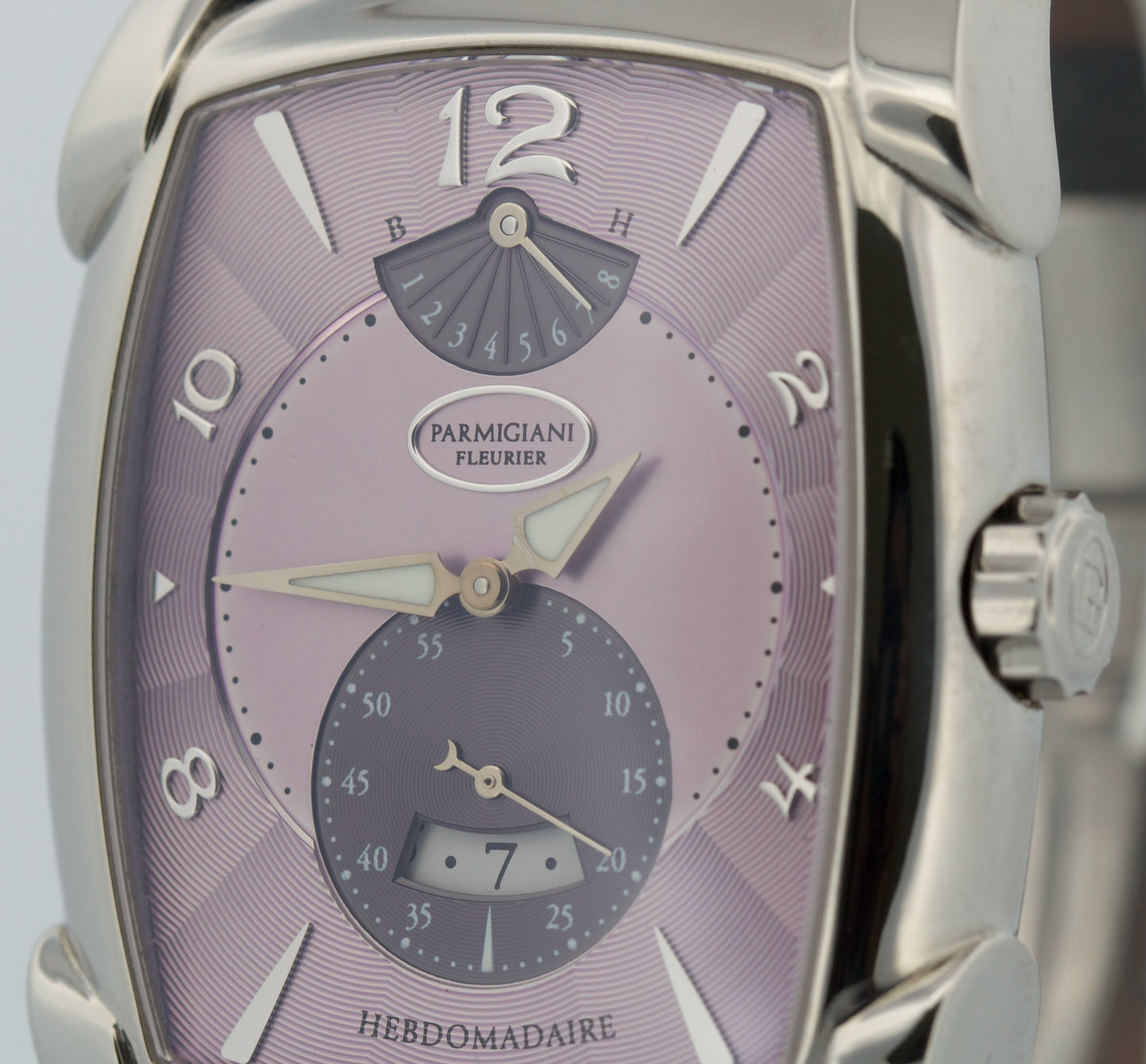 Parmigiani Fleurier Kalpa XL Hebdomadaire LAVENDER Manual PF012691.01 37mm BOX