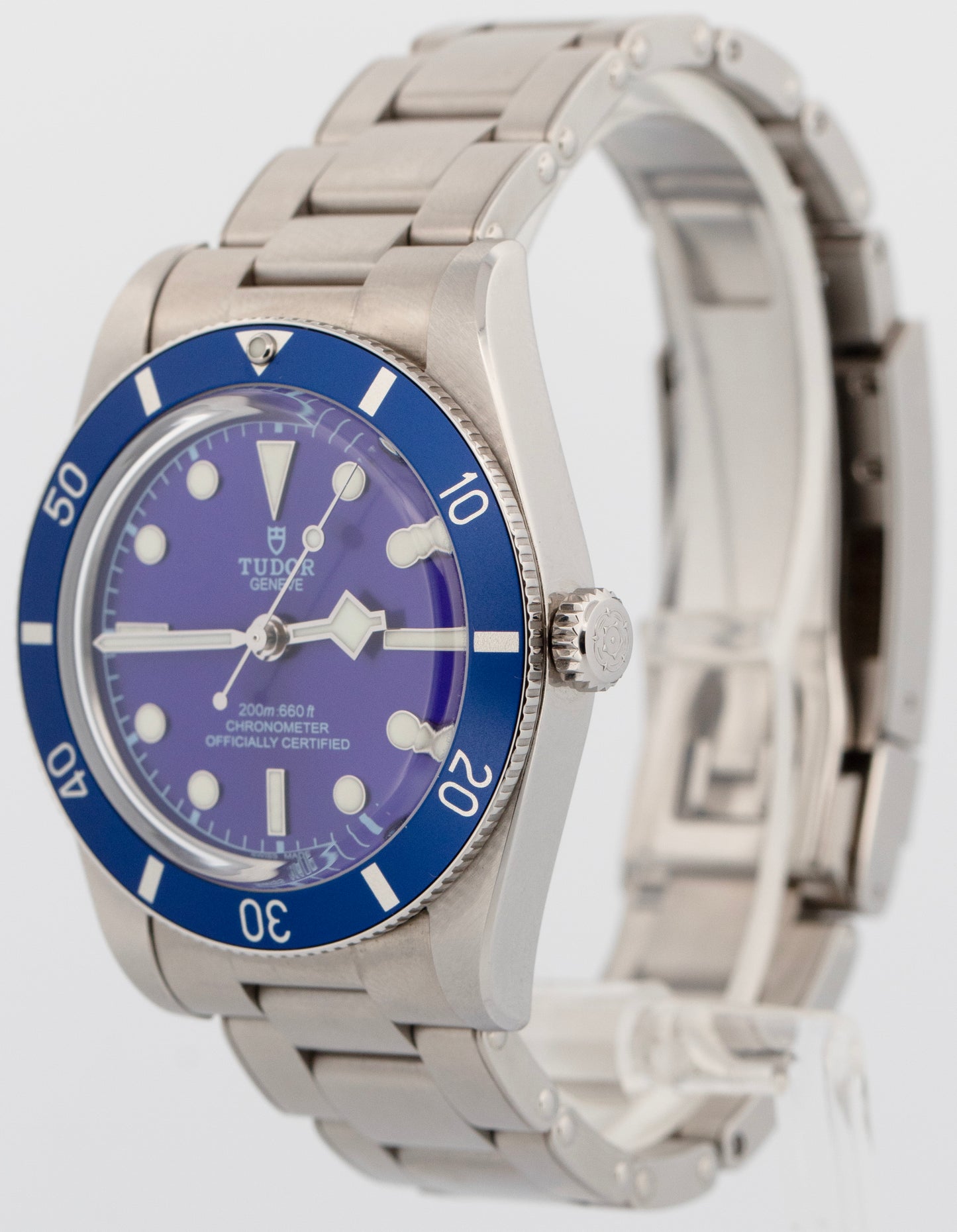 2026 PAPERS Tudor Black Bay 54 "TUDOR Blue" Steel JUBILEE Watch 37mm 79000B BOX
