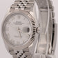 2022 Rolex DateJust 36mm White Roman 18K Gold Steel Jubilee 126234 Box Papers